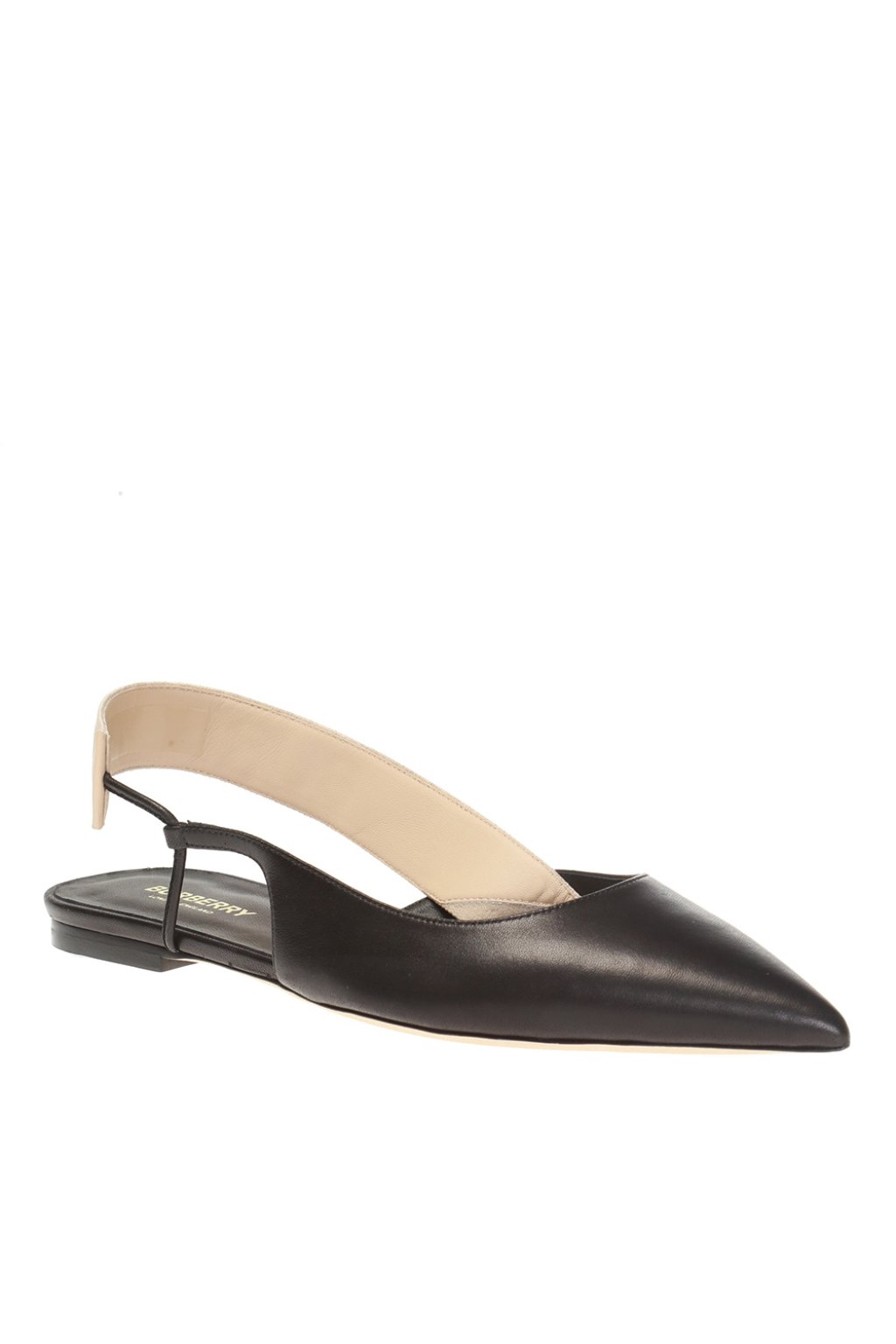 Burberry pointed cheap flats